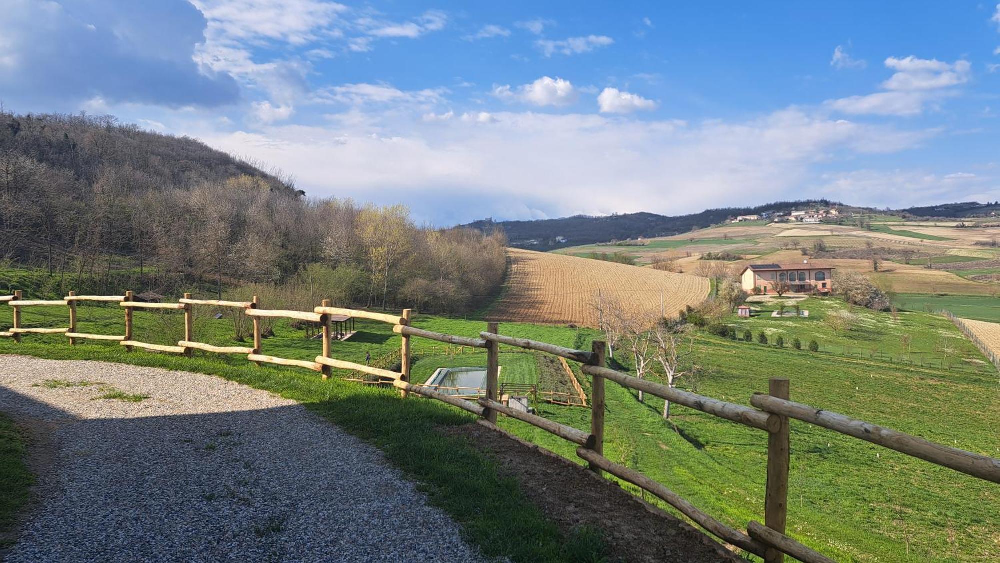 Villa Cascina Fazioli Alfiano Natta Exterior foto